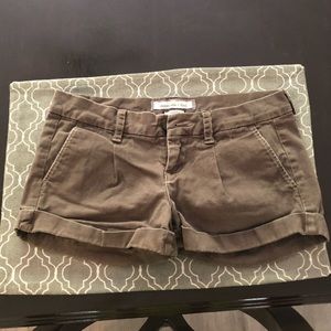 Abercrombie and Fitch brown shorts